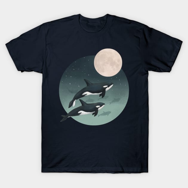 Moonlight Caravan T-Shirt by LauraGraves